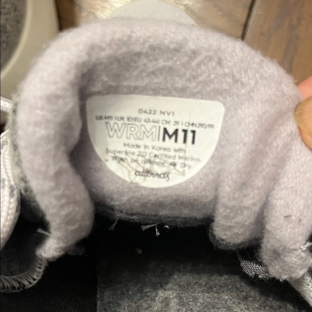 Allbirds Men's Wool Runner sneaker, size‎ 11 - Picture 11 of 12